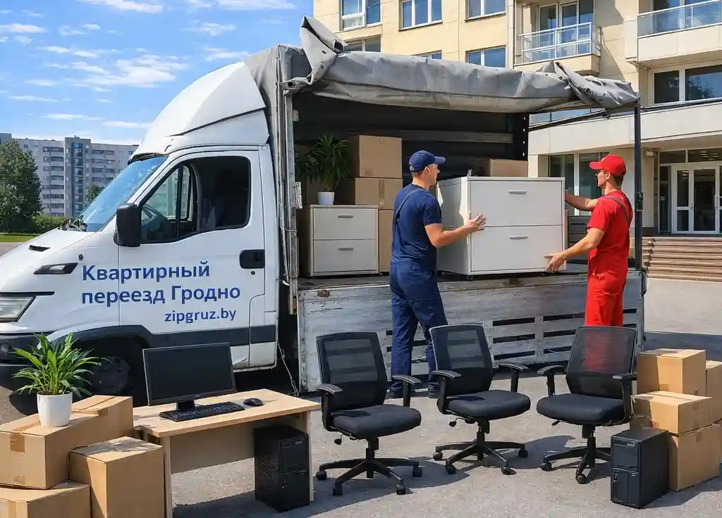 Офисный переезд — Грузоперевозки Гродно